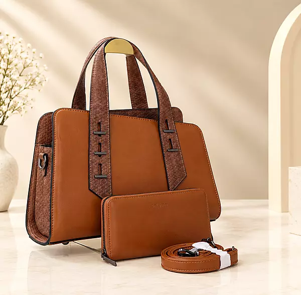 Holley.Vivi 2-Piece Tote & Crossbody Handbag Set for Women