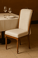 Genesis Dining Chair with Leather Handle