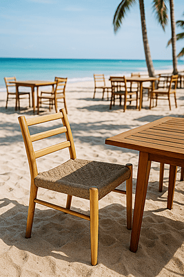 Brava Jute Weaving Dining Chair