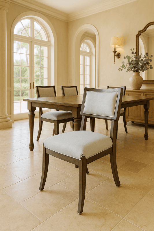 Jakob Square Back Upholstered Dining Chair