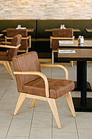 Burano One Seater Sofa Round Arm Chair