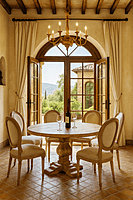 Duke Solidwood Premium Restaurant Home Dining Table