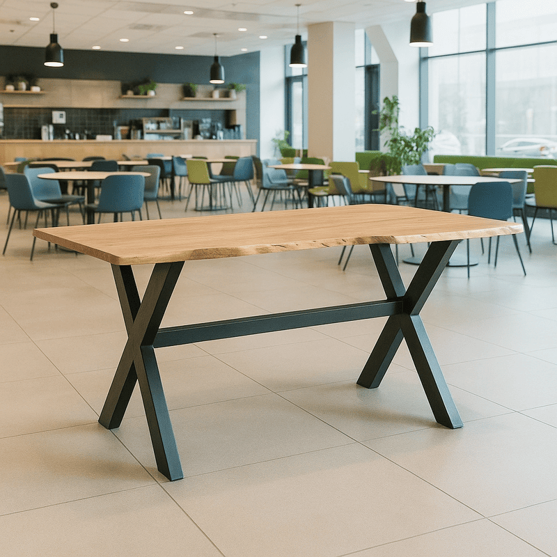 Drifters Live Edge Table Bench Set X