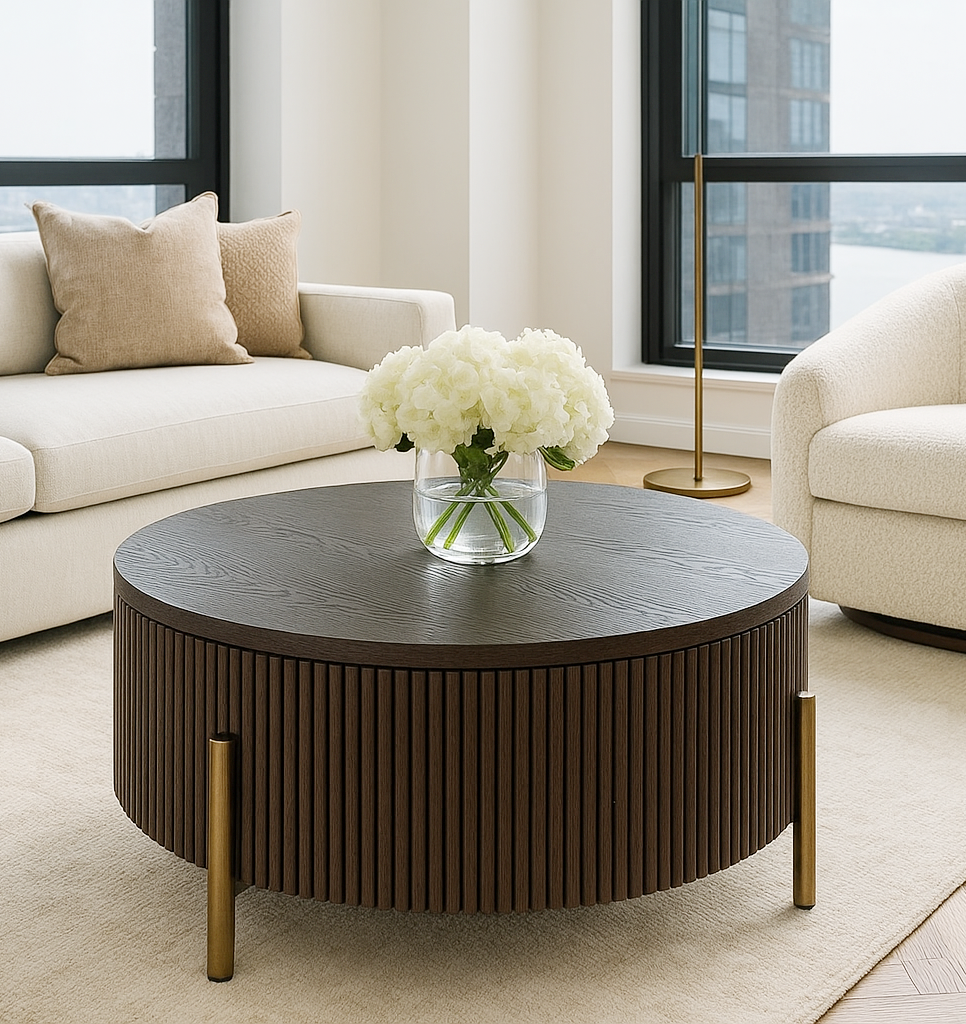 Alabama Fluted Coffee Table