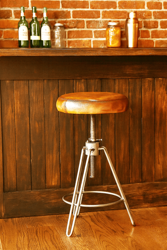 Boswell Industrial Crank Bar Stool