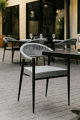 Rivera Outdoor Accent Patio Weaving Chair