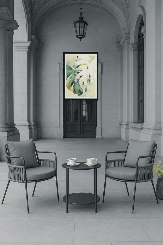 Paola Outdoor Tea Set 2 Chairs 1 Table