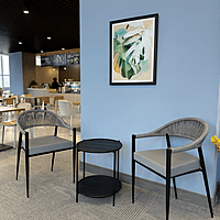 Rivera Outdoor Tea Set 2 Chairs 1 Table