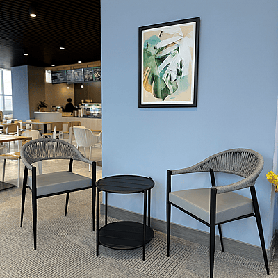 Rivera Outdoor Tea Set 2 Chairs 1 Table