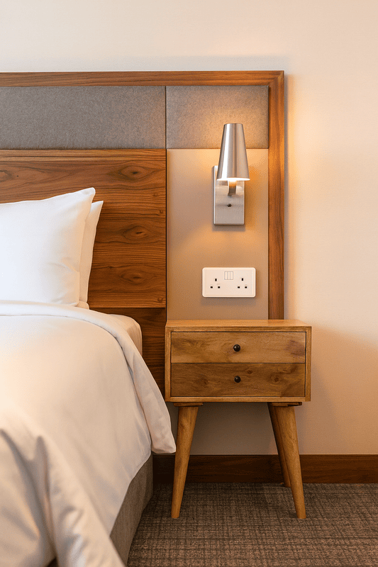 Roseboom Two Drawer Side Table