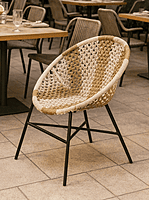 Steppe Weaving Accent Chair