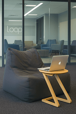 Oxford Z Shaped End Table