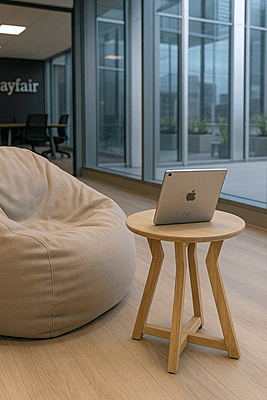 Irwin Cross Leg End Table