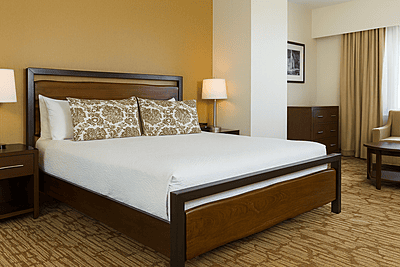 Live Edge Industrial Design Hotel Bed King Size