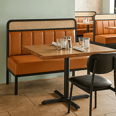 Asher Two Seater Restaurant Sofa Booth