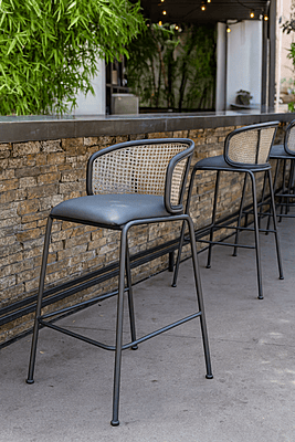 Cambridge Cane Back Bar Chair