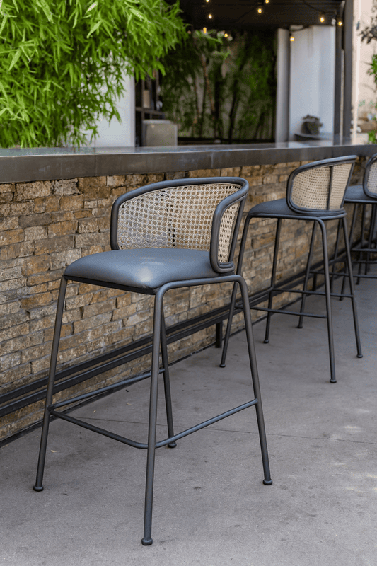 Cambridge Cane Back Bar Chair