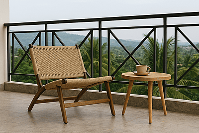 Elffie Weaving Accent Chair