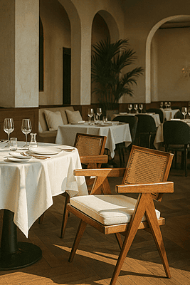 Chandigarh Arm Dining Chair