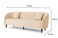 Layla Three Seater Sofa