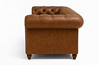 Marvel Chesterfield Premium Leather Three Seater Sofa