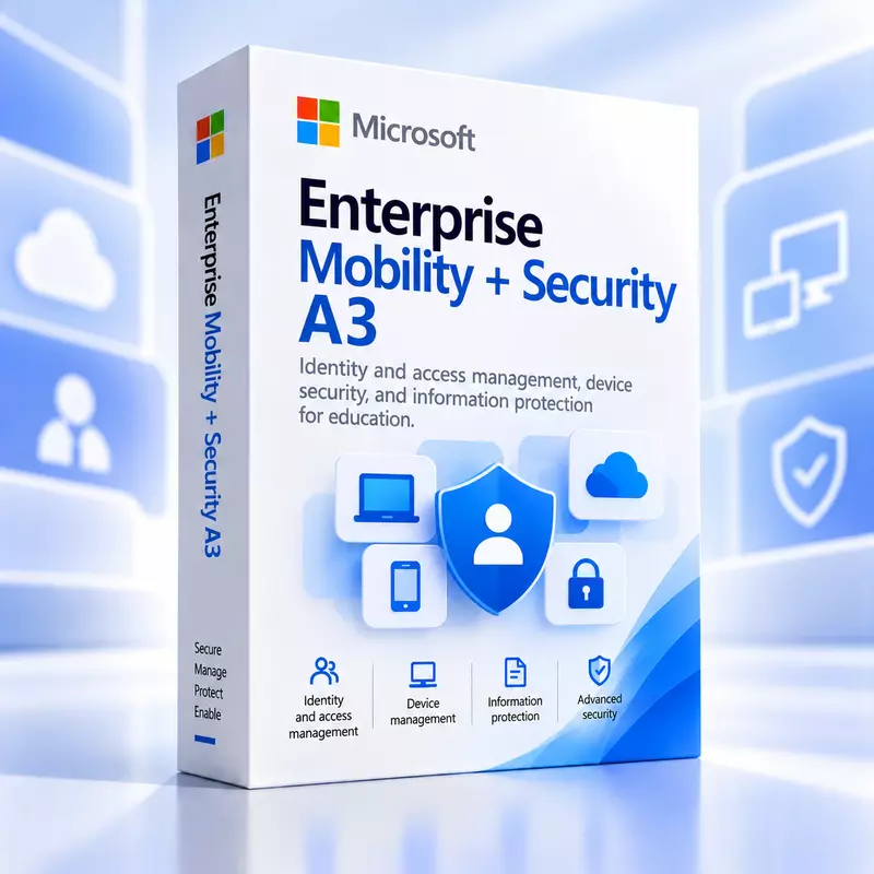 Enterprise Mobility + Security A3 (Education Faculty Pricing) [New Commerce Experience]