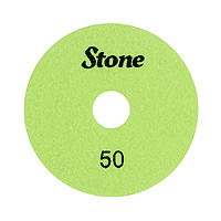 Stone Wet Polishing Pad - 4", 50 grit