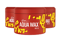 Roqvel Aqua Wax 01 Aqua Red water-based hair wax for strong hold and shine Roqvel Aqua Wax 01 Aqua Red water-based hair wax for strong hold and shine