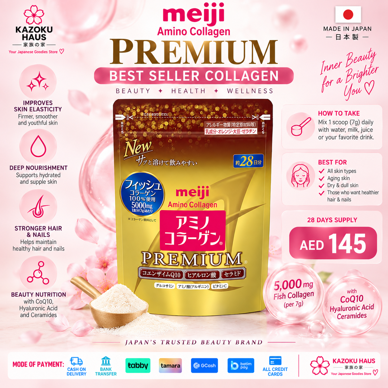 Meiji Collagen Powder Premium