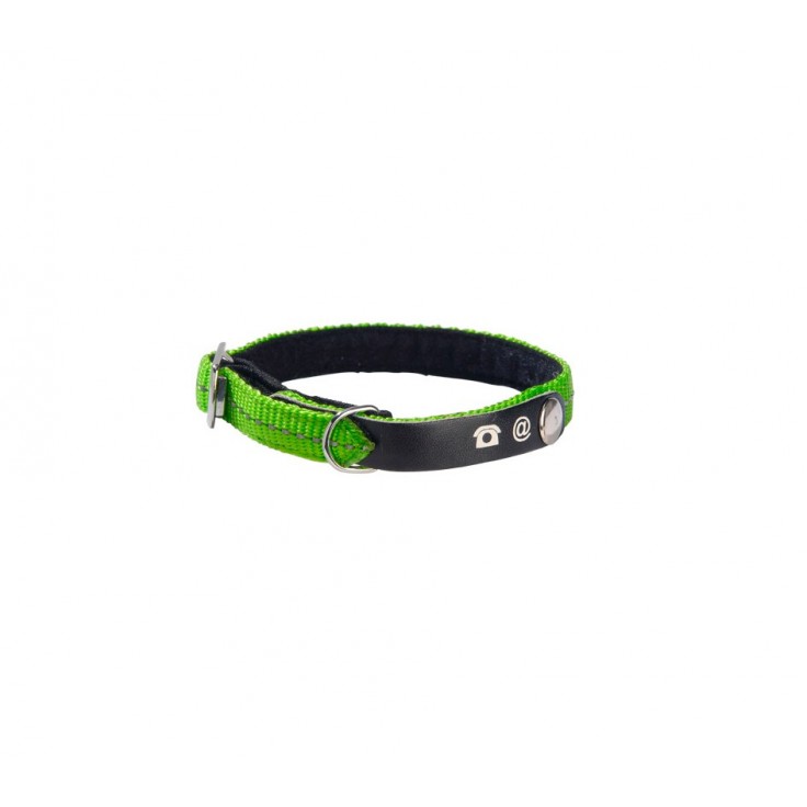 BOBBY LOST CAT COLLAR - GREEN BOBBY LOST CAT COLLAR - GREEN
