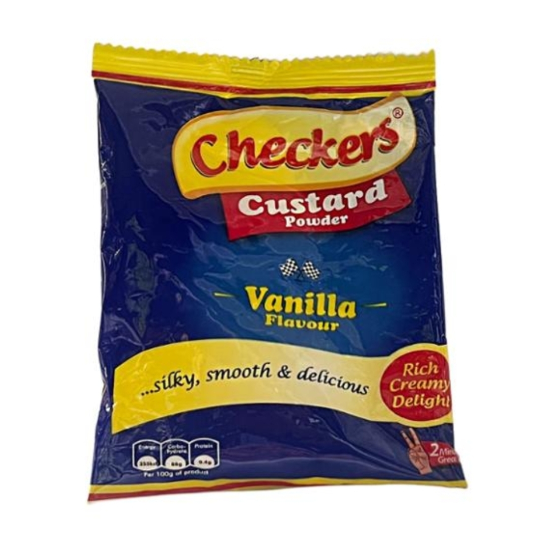 25000     Checkers Custard Vanilla Flavour 12 Rolls X 8 Pc X 45g