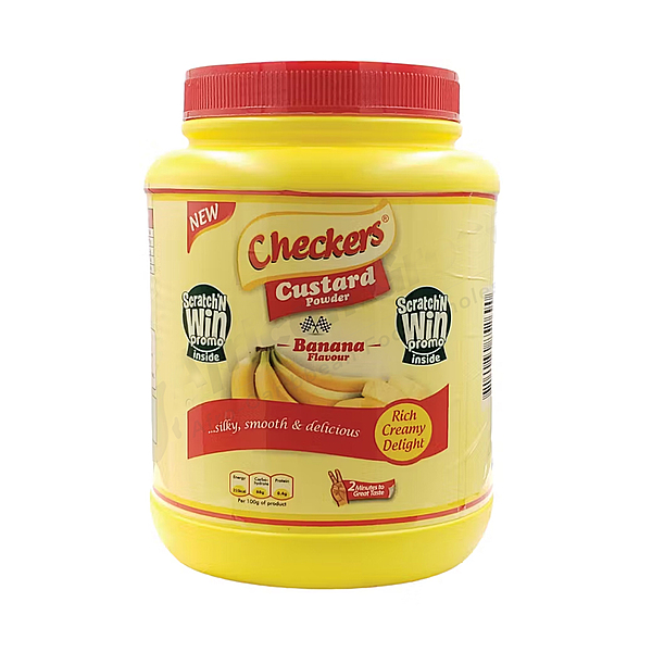 25166 Checkers Custard Banana 400g X 12