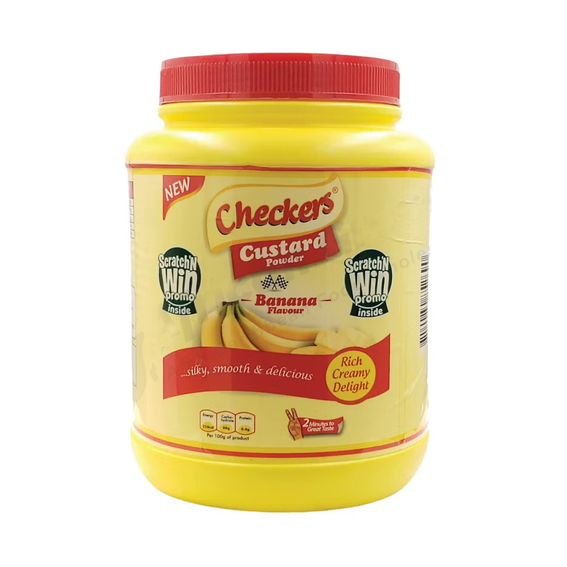 25166 Checkers Custard Banana 400g X 12