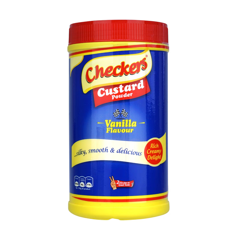 25133 Checkers Custard Vanilla 400g X 12
