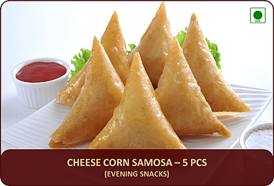 DES - Cheese Corn Samosa - 5 Pcs DES - Cheese Corn Samosa - 5 Pcs