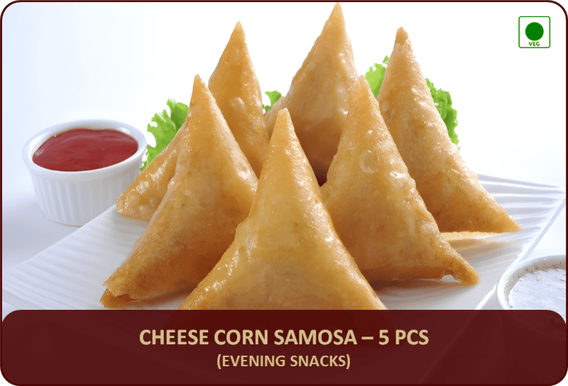 DES - Cheese Corn Samosa - 5 Pcs DES - Cheese Corn Samosa - 5 Pcs