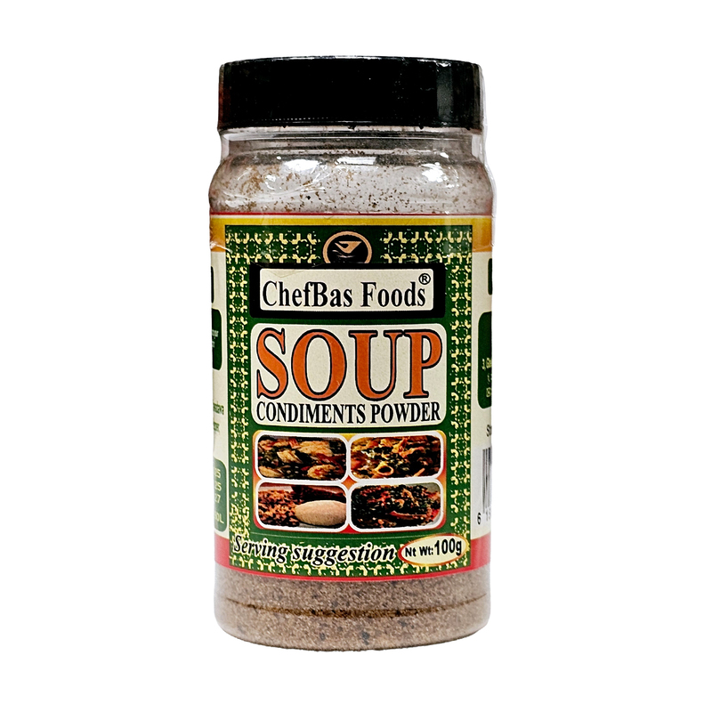 26669 Chef Bas Soup Condiments Powder 100g x 12
