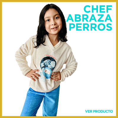 Pijama ¡Chef abrazaperros...!