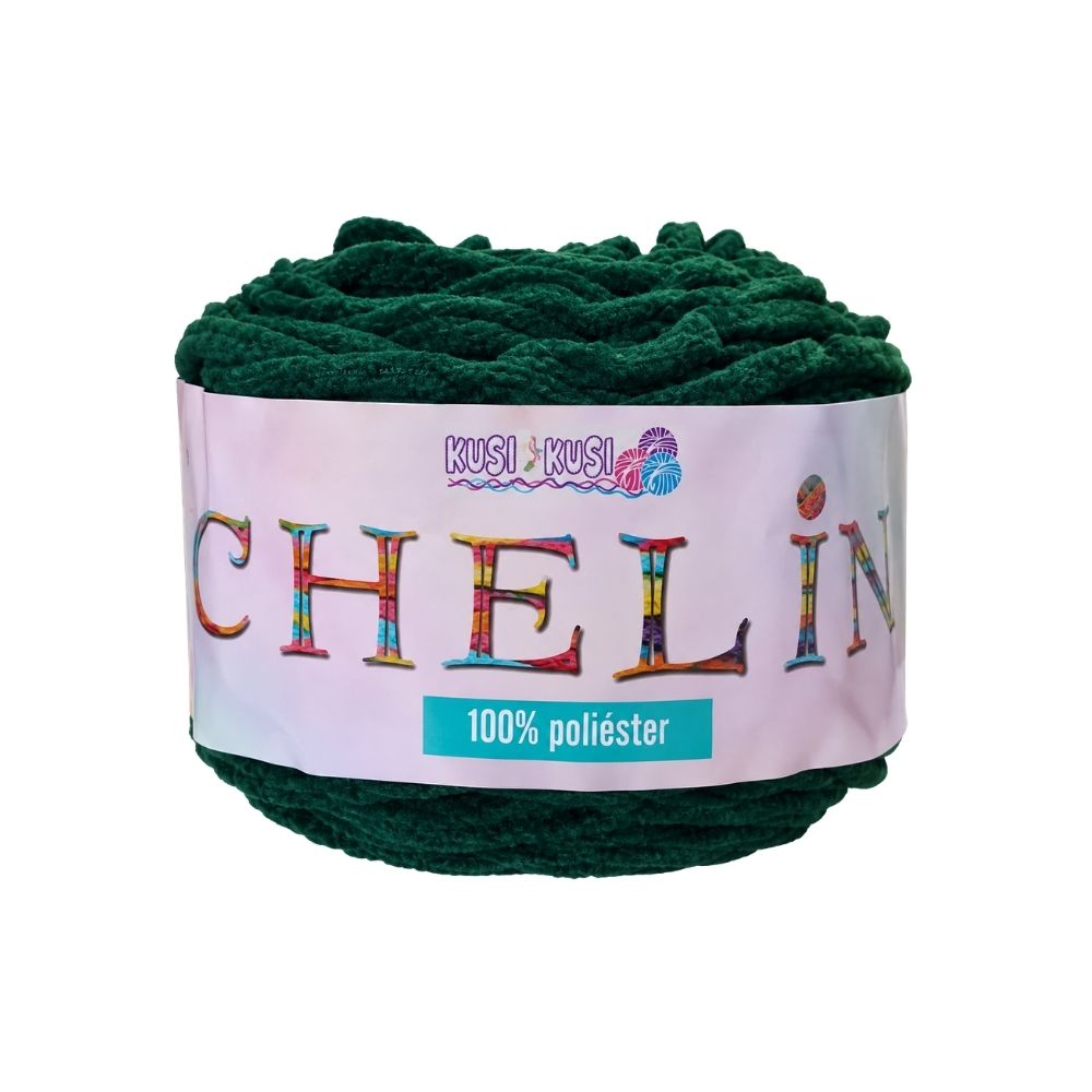 Lana Chelín T64 Verde Navidad Paquete X 4 ovillos X 160 gramos Lana Chelín T64 Verde Navidad Paquete X 4 ovillos X 160 gramos