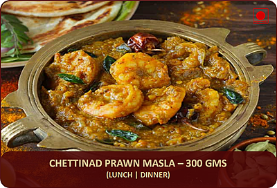 Chettinad Prawn Masala - 300 Gms Chettinad Prawn Masala - 300 Gms