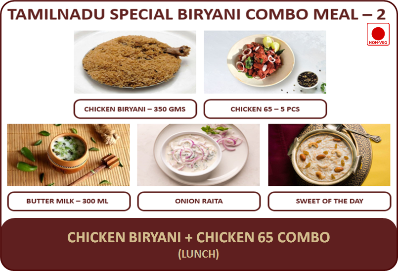 Chicken Biryani Combo