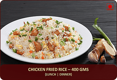 Chicken Fried Rice - 400 Gms