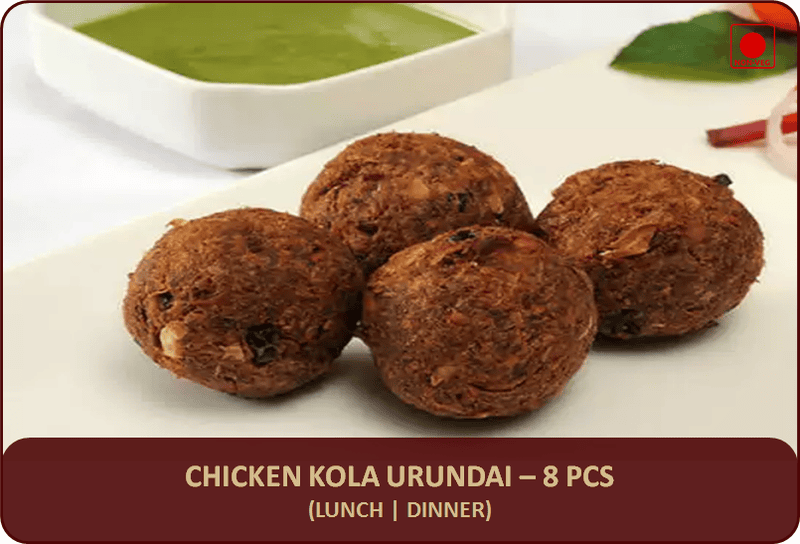 Chicken Kola Urundai - 8 Pcs