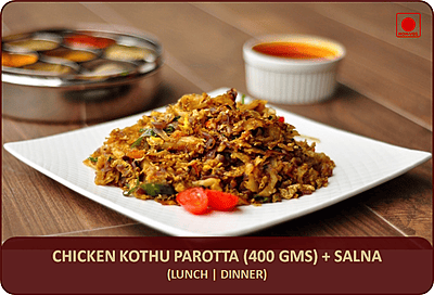 Chicken Kothu Parotta - 400 Gms Chicken Kothu Parotta - 400 Gms