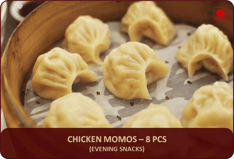 DES - Chicken Momos - 8 Pcs