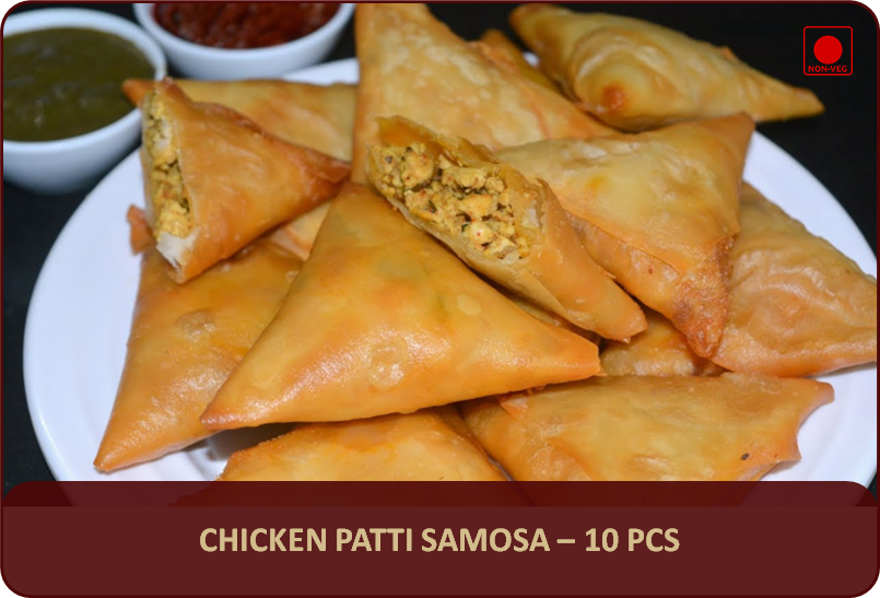 SM - Chicken Patti Samosa - 10 Pcs