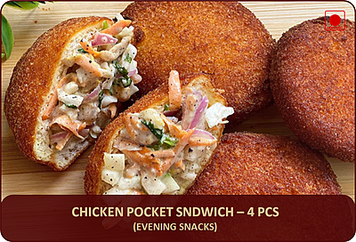 Chicken Pocket Sandwich - 2 Pcs Chicken Pocket Sandwich - 2 Pcs