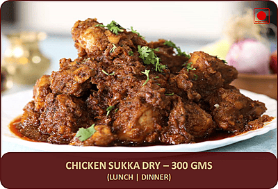 Chicken Sukka Dry - 300 Gms Chicken Sukka Dry - 300 Gms