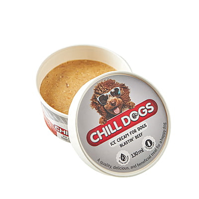 Chill Dogs Blastin' Beef Box 130ml X 4Cups