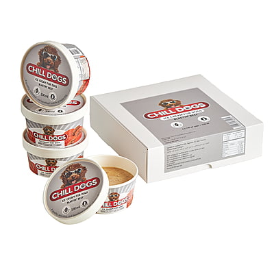 Chill Dogs Blastin' Beef Box 130ml X 4Cups